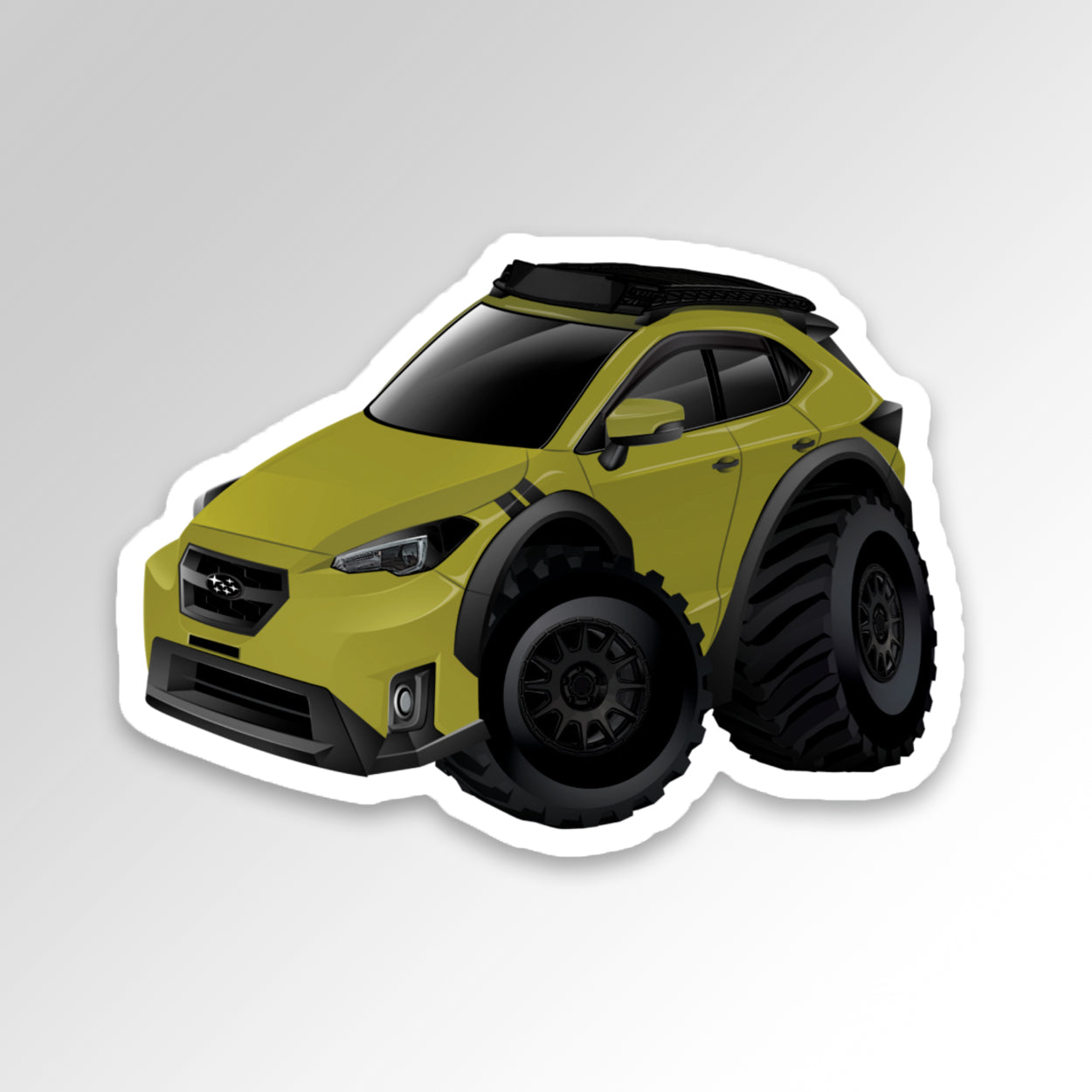 Crosstrek CARtoon Sticker