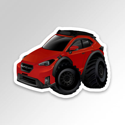 Crosstrek CARtoon Sticker