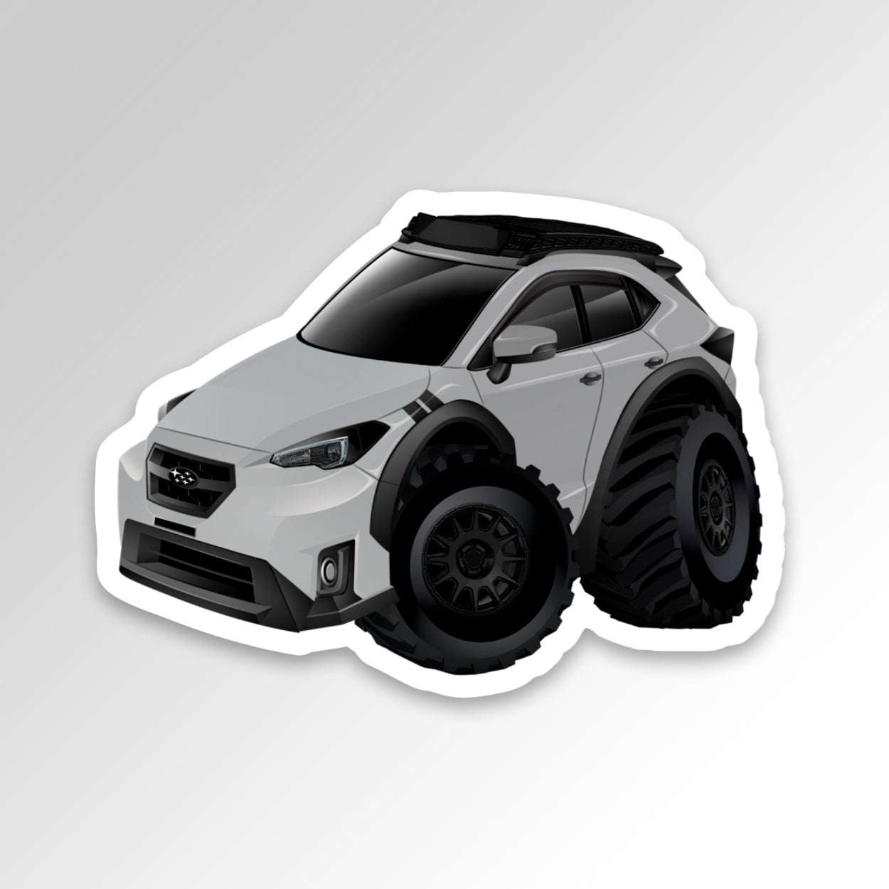 Crosstrek CARtoon Sticker