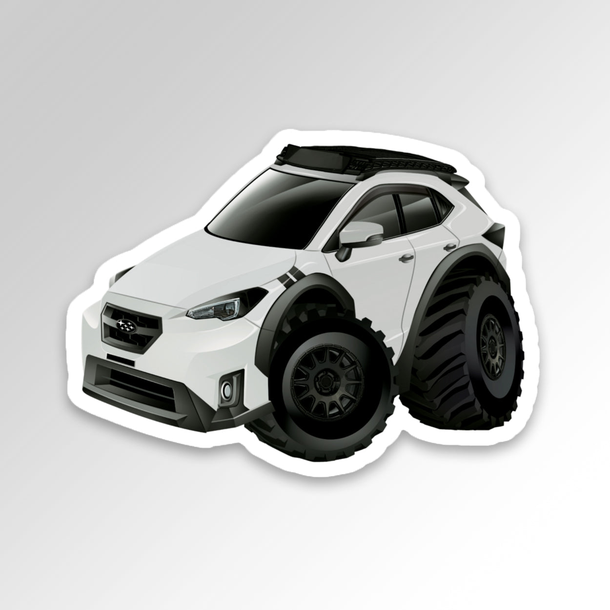 Crosstrek CARtoon Sticker