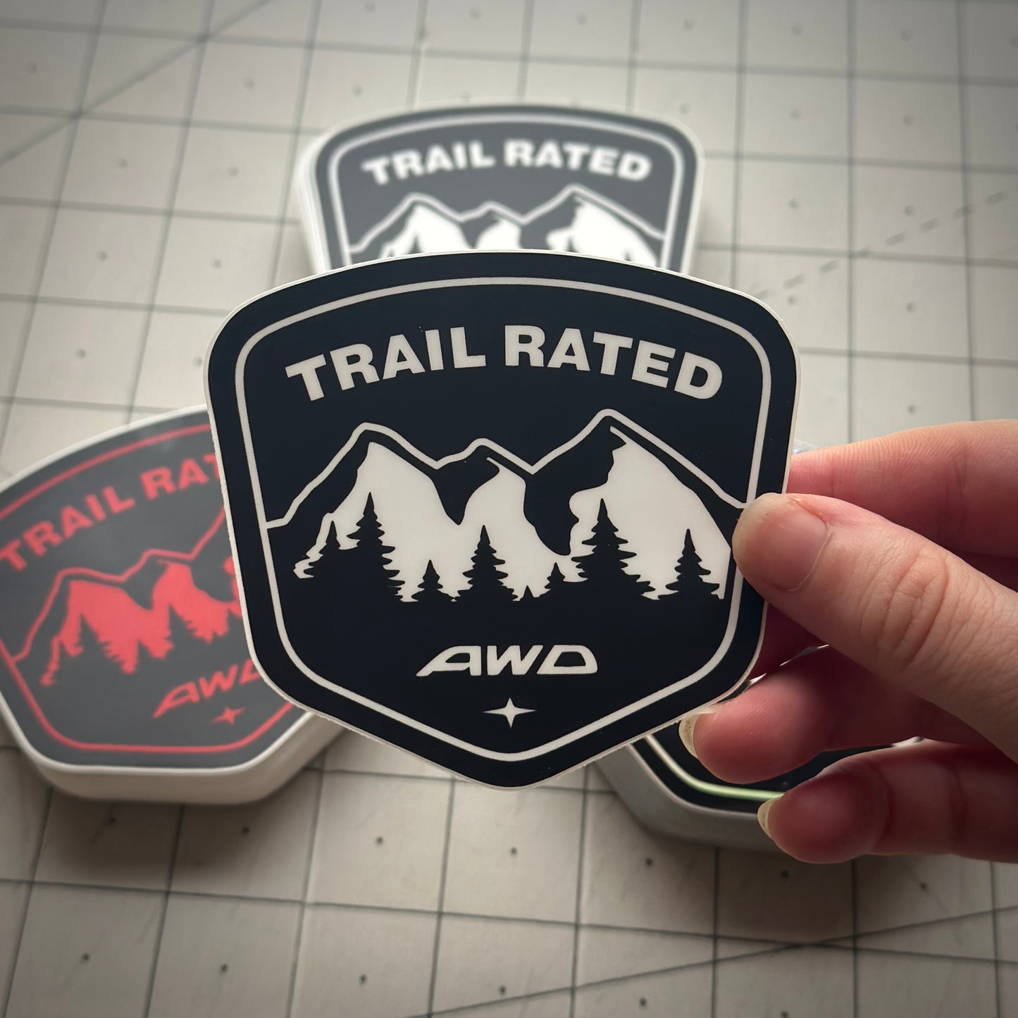 クロストレック カートゥーン ステッカー