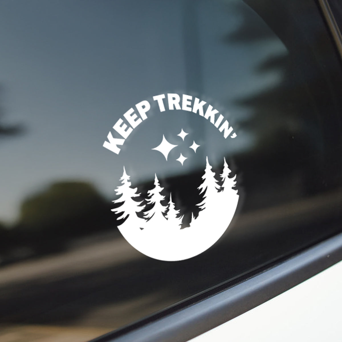 Keep Trekkin' Decal