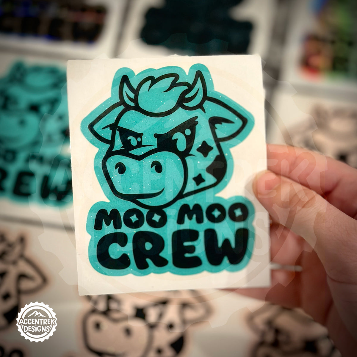 Moo Moo Crew Decal