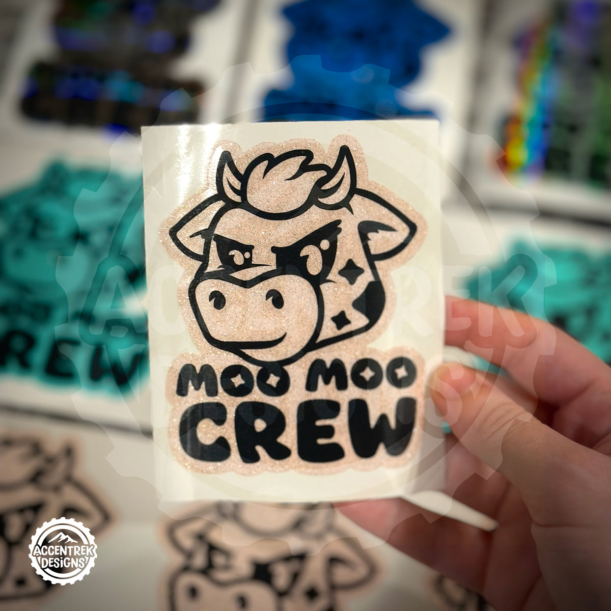 Moo Moo Crew Decal