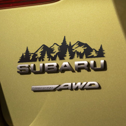 Mountain Badge Decal 2.0