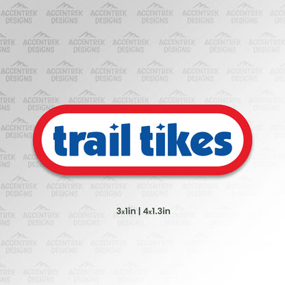 Trail Tikes Sticker
