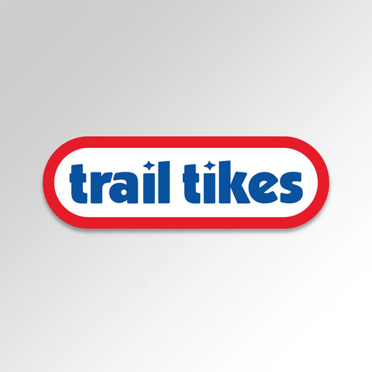 Trail Tikes Sticker